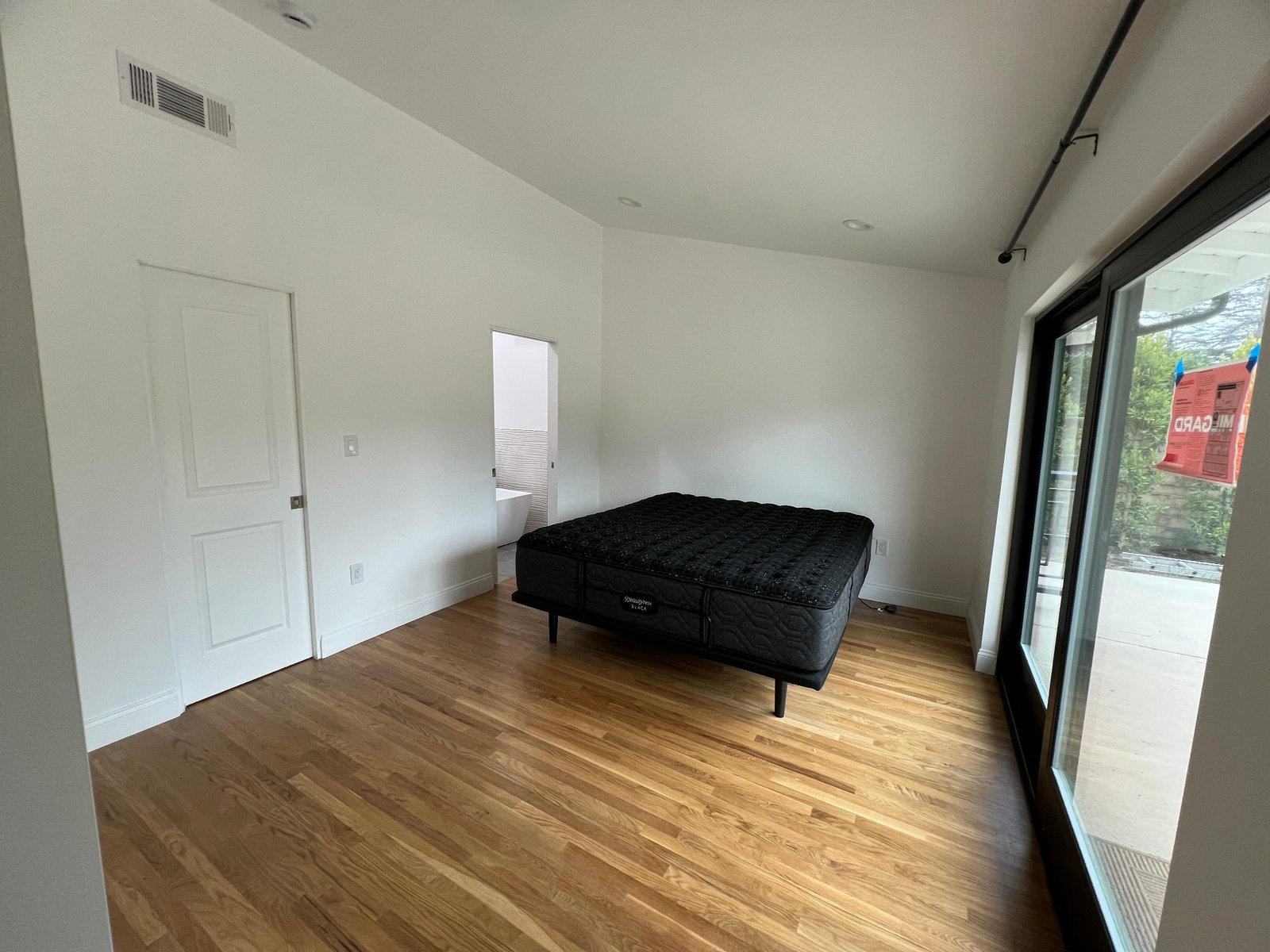Expanded primary bedroom