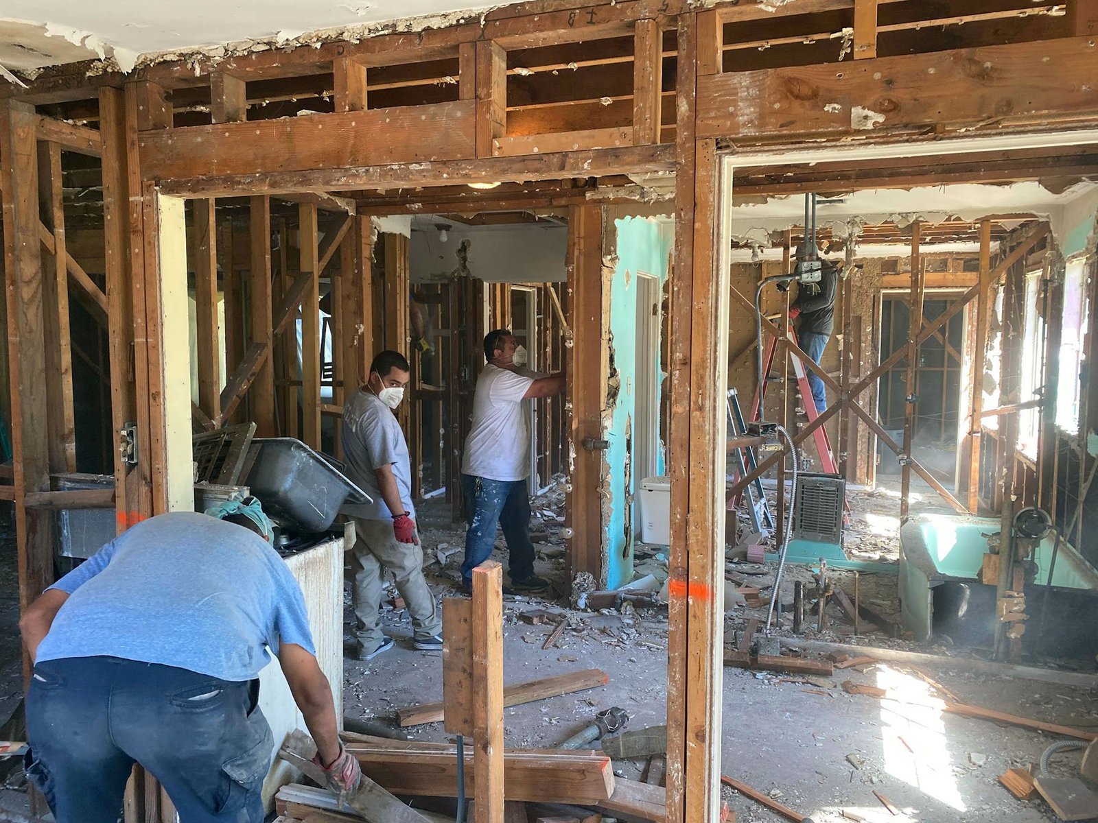 Interior demolition