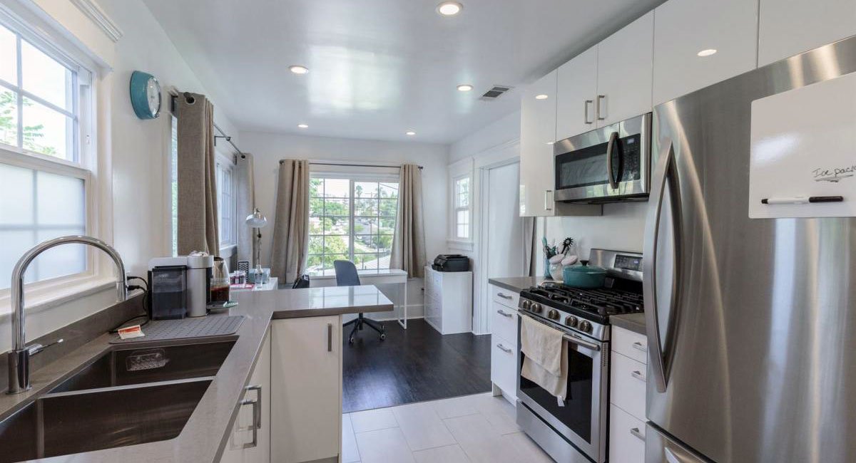 Second finished duplex kitchen view